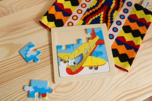 Puzzle de Madeira Avião
